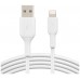 CABLE BELKIN CAA001BT1MWH LIGHTNING A USB-A BOOST en Huesoi