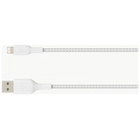 CABLE BELKIN CAA002BT1MWH LIGHTNING USB-A TRENZADO en Huesoi