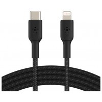 CABLE BELKIN CAA004BT1MBK USB-C A LIGHTNING TRENZADO en Huesoi