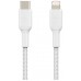 CABLE BELKIN CAA004BT1MWH USB-C A LIGHTNING TRENZADO en Huesoi