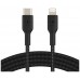 Belkin CAA004BT2MBK cable de conector Lightning 2 m Negro (Espera 4 dias) en Huesoi
