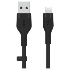 CABLE BELKIN CAA008BT2MBK USB-A A LIGHTNING SILICONA en Huesoi