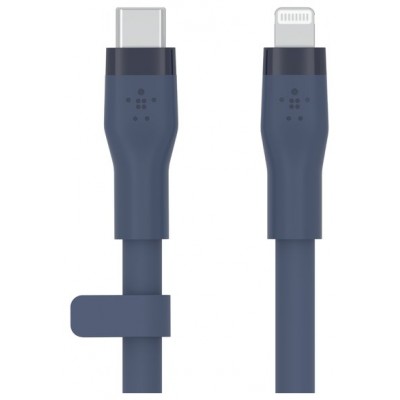 CABLE BELKIN CAA009BT1MBL USB-C A LIGHTNING SILICONA en Huesoi