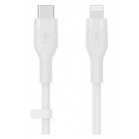 CABLE BELKIN CAA009BT2MWH USB-C A LIGHTNING SILICONA en Huesoi