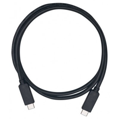QNAP USB3.1 GEN2 10G 1.0M TYPE-C TO TYPE-C CABLE cable USB 1 m 3.2 Gen 2 (3.1 Gen 2) USB C Negro (Espera 4 dias) en Huesoi