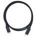 QNAP USB3.1 GEN2 10G 1.0M TYPE-C TO TYPE-C CABLE cable USB 1 m 3.2 Gen 2 (3.1 Gen 2) USB C Negro (Espera 4 dias) en Huesoi