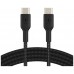 CABLE TRENZADO BELKIN CAB004BT1MBK BOOST CHARGE USB-C en Huesoi