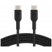 CABLE TRENZADO BELKIN CAB004BT1MBK BOOST CHARGE USB-C en Huesoi