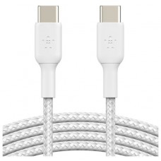 CABLE TRENZADO BELKIN CAB004BT1MWH BOOST CHARGE USB-C en Huesoi