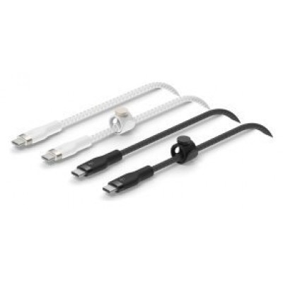 CABLE USB-C A USB-C 1M BELKIN CAB011BT1MBW2PK PACK 2 en Huesoi CABLE USB-C A USB-C 1M BELKIN CAB011BT1MBW2PK PACK 2 en Huesoi