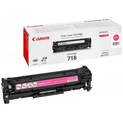 TONER CANON CRG-718M MAGENTA 2.900PAG (Espera 4 dias) en Huesoi