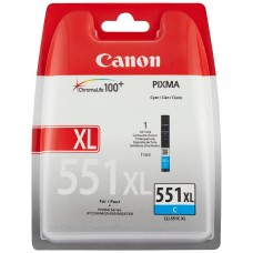 TINTA CANON CLI-551XLC CIAN ALTA CAPACIDAD (Espera 4 dias) en Huesoi