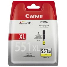 TINTA CANON CLI-551XLY  AMARILLO ALTA CAPACIDAD (Espera 4 dias) en Huesoi