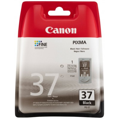 TINTA CANON PG-37 NEGRO (Espera 4 dias) en Huesoi