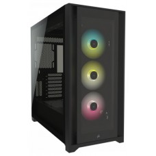 CAJA ATX SEMITORRE CORSAIR iCUE 5000X CRISTAL TEMPLADO en Huesoi