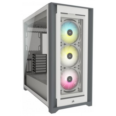 Corsair iCUE 5000X RGB Midi Tower Blanco (Espera 4 dias) en Huesoi