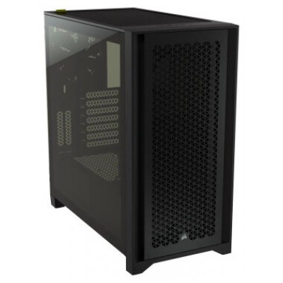 CAJA CORSAIR ICUE 4000D RGB AIRFLOW CRISTAL TEMPLADO NEGRA CC-9011240-WW (Espera 4 dias) en Huesoi