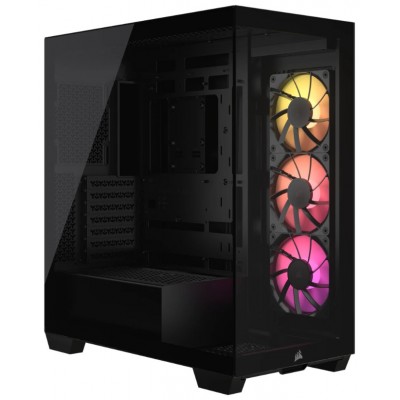 CAJA SEMITORRE ATX 3500X ARGB TG BLACK CORSAIR (Espera 4 dias) en Huesoi