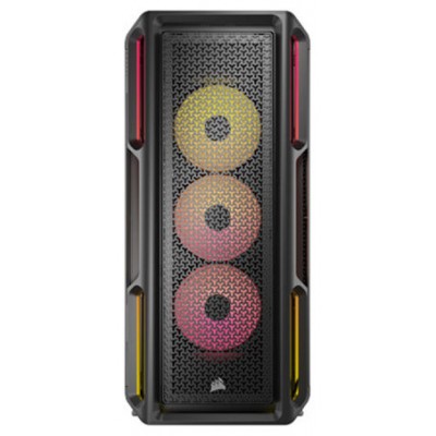 CAJA CORSAIR 5000T LX RGB TEMPERED GLASS MID-TOWER CASE BLACK CC-9011298-WW (Espera 4 dias) en Huesoi