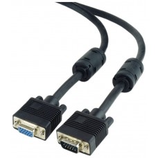 Cable VGA M/H Mcoax 2m BK Ferr en Huesoi
