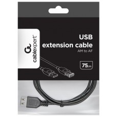 CABLE USB GEMBIRD DE EXTENSION MACHO-HEMBRA 0.75M en Huesoi