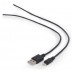 CABLE USB GEMBIRD 2.0 A LIGHTNING  MACHO MACHO 1M en Huesoi