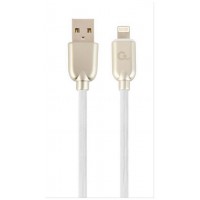 CABLE IPHONE LIGHTNING-USB A/M USB2.0 1M BLANCO GEMBIRD (Espera 4 dias) en Huesoi