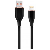 CABLE DE CARGA Y DATOS GEMBIRD DE SILICONA PREMIUM DE 8 CLAVIJAS 1,5 M NEGRO en Huesoi