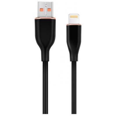 CABLE DE CARGA Y DATOS GEMBIRD DE SILICONA PREMIUM DE 8 CLAVIJAS 1,5 M NEGRO en Huesoi