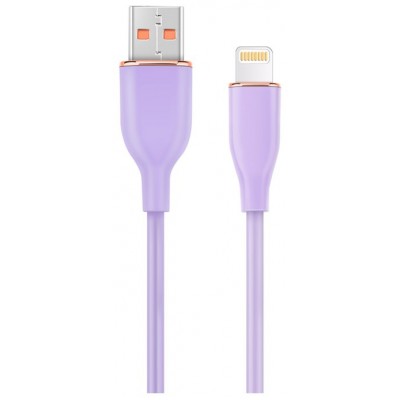 CABLE DE CARGA Y DATOS GEMBIRD DE SILICONA PREMIUM DE 8 CLAVIJAS 1,5 M VIOLETA en Huesoi