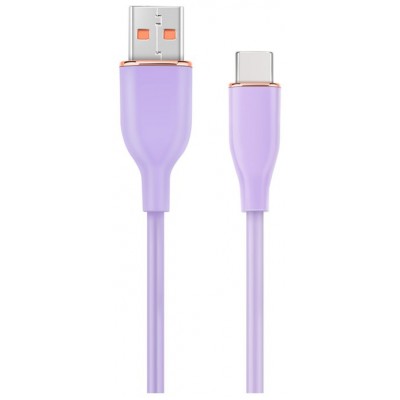CABLE DE CARGA Y DATOS GEMBIRD USB TIPO C DE SILICONA PREMIUM 1,5 M VIOLETA en Huesoi