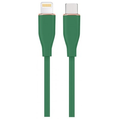 CABLE DE CARGA Y DATOS GEMBIRD USB TIPO-C A 8 PINES DE SILICONA PREMIUM 1,5M VD en Huesoi