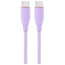 CABLE DE CARGA Y DATOS GEMBIRD (PD) TIPO-C SILICONA ALTA CALIDAD 1,5M MORADO en Huesoi CABLE DE CARGA Y DATOS GEMBIRD (PD) TIPO-C SILICONA ALTA CALIDAD 1,5M MORADO en Huesoi