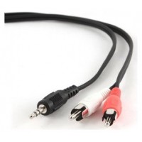 Gembird Cable Audio 3.5mm(M) a 2 RCA(M) 2.5 Mts en Huesoi