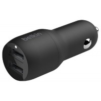 CARGADOR DE COCHE BELKIN CCB001BTBK DOBLE USB-A 24W en Huesoi