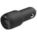 CARGADOR DE COCHE BELKIN CCB001BTBK DOBLE USB-A 24W en Huesoi