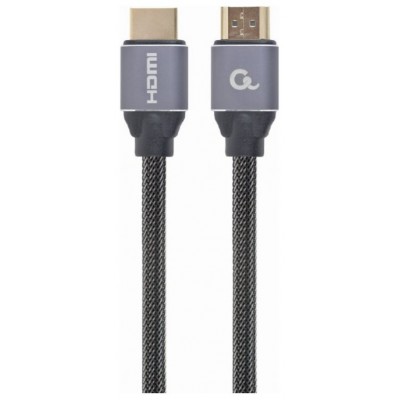 CABLE HDMI 2.0 4K 60HZ GEMBIRD CCBP-HDMI-1M PREMIUM TRENZADO ETHERNET 1M NEGRO en Huesoi