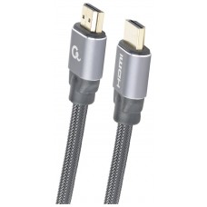 CABLE HDMI 2.0 4K 60HZ GEMBIRD CCBP-HDMI-2M PREMIUM TRENZADO ETHERNET 2M NEGRO en Huesoi