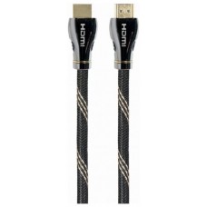 CABLE HDMI 2.1 8K 60HZ GEMBIRD CCBP-HDMI8K-2M PREMIUM TRENZADO ETHERNET 2M NEGRO en Huesoi