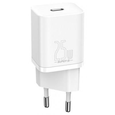 BASEUS SUPER SI QUICK CHARGER 1C 25W EU WHITE (Espera 4 dias) en Huesoi BASEUS SUPER SI QUICK CHARGER 1C 25W EU WHITE (Espera 4 dias) en Huesoi