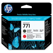 HP DesignJet Z6200/771 Cabezal negro mate/rojo cromatico en Huesoi