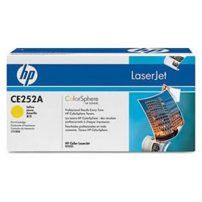 HP Laserjet CP3525 Toner Amarillo 504A en Huesoi