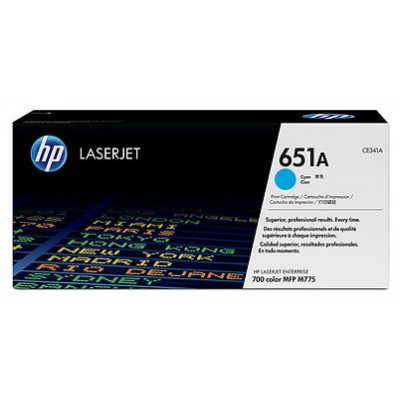 HP LaserJet Interprise 700MFP/M775 Toner Cian 651A en Huesoi