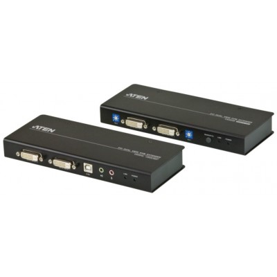 ATEN Extensor KVM Cat 5 DVI dual display USB (1024 x 768 a 60m) (Espera 4 dias) en Huesoi