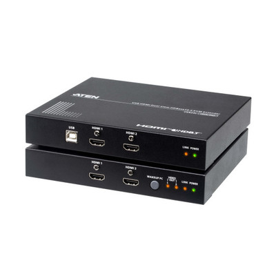ATEN Extensor KVM USB HDMI Dual view HDBaseT 2.0 (4K a 100 m para single view) (Espera 4 dias) en Huesoi