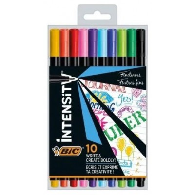 ROTULADOR BIC INTENS FINE 10 en Huesoi