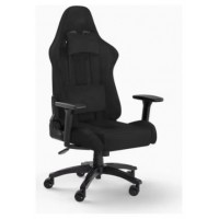 SILLA CORSAIR GAMING TC100 RELAXED FABRIC NEGRA CF-9010051-WW (Espera 4 dias) en Huesoi