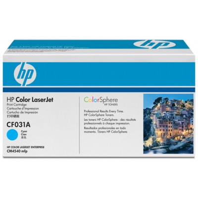 HP Laserjet CM4540 Toner Cian en Huesoi