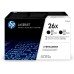 HP LaserJet Pro M402/426 Pack 2 Toner Negro nº26X 9.000 paginas alta capacidad en Huesoi