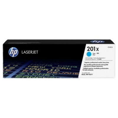 HP Laserjet Pro M252,M277 201X Toner Cian Alta 2.300 pag en Huesoi